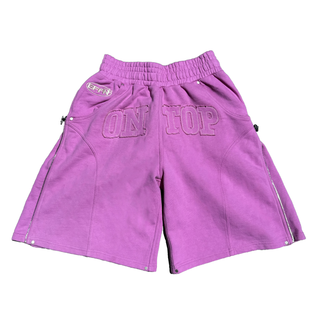 Māwhero ( Pink ) - Sweat Shorts - Effn Clothing