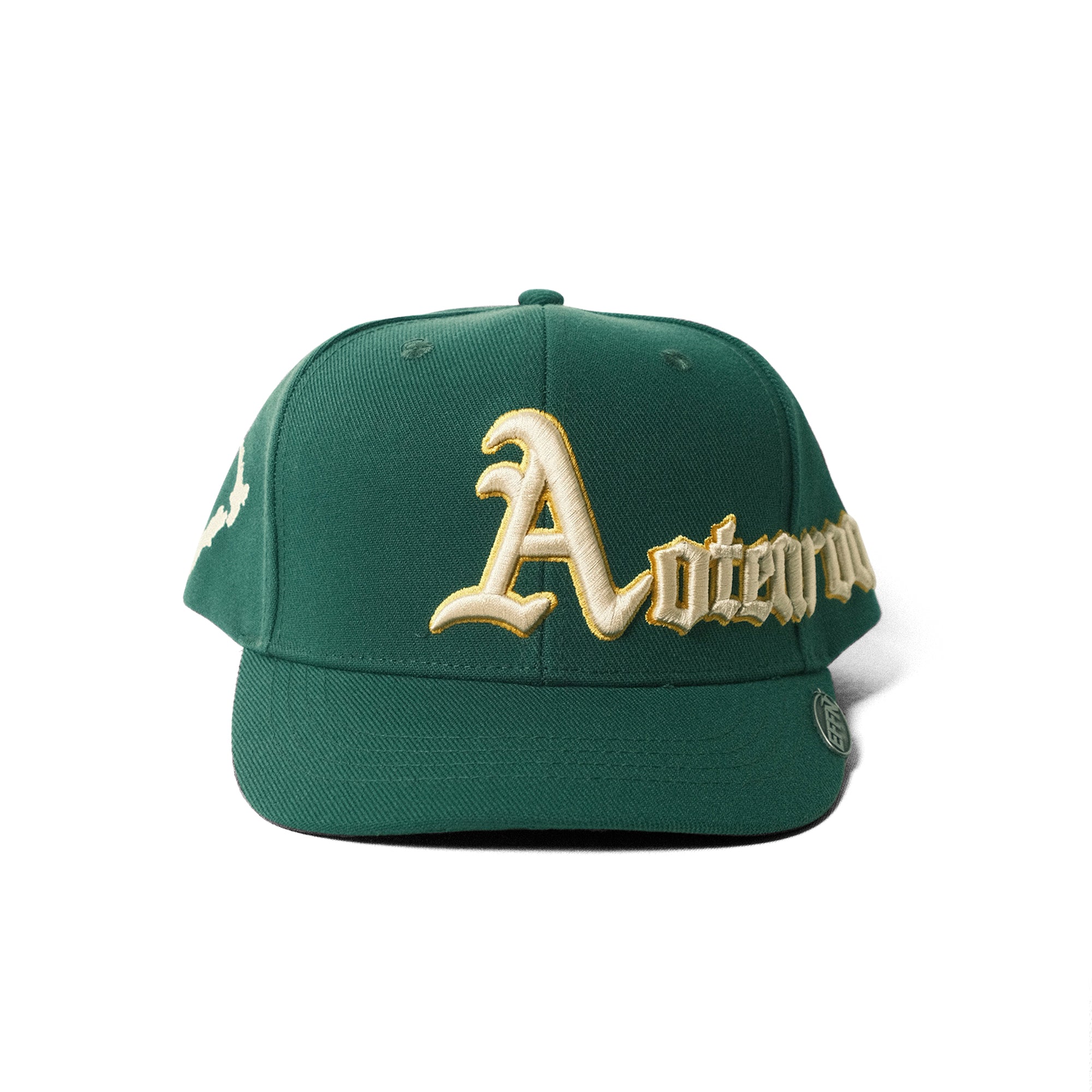 Aotearoa Away Fitted Cap - Green