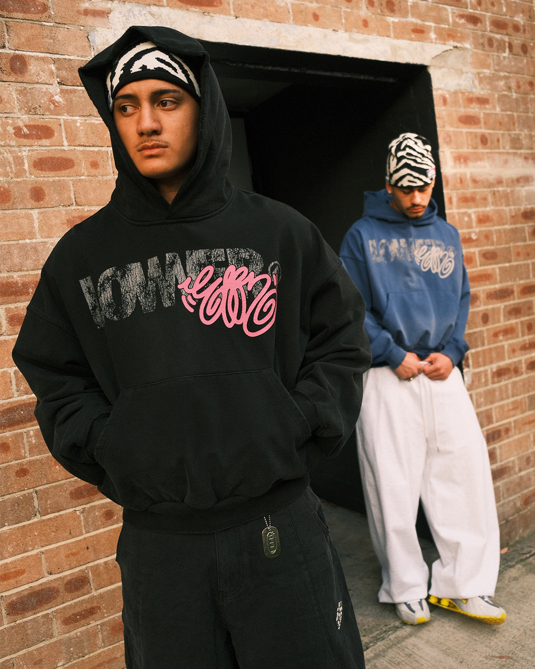 Vandal Hoodie - Vintage Black - Effn Clothing