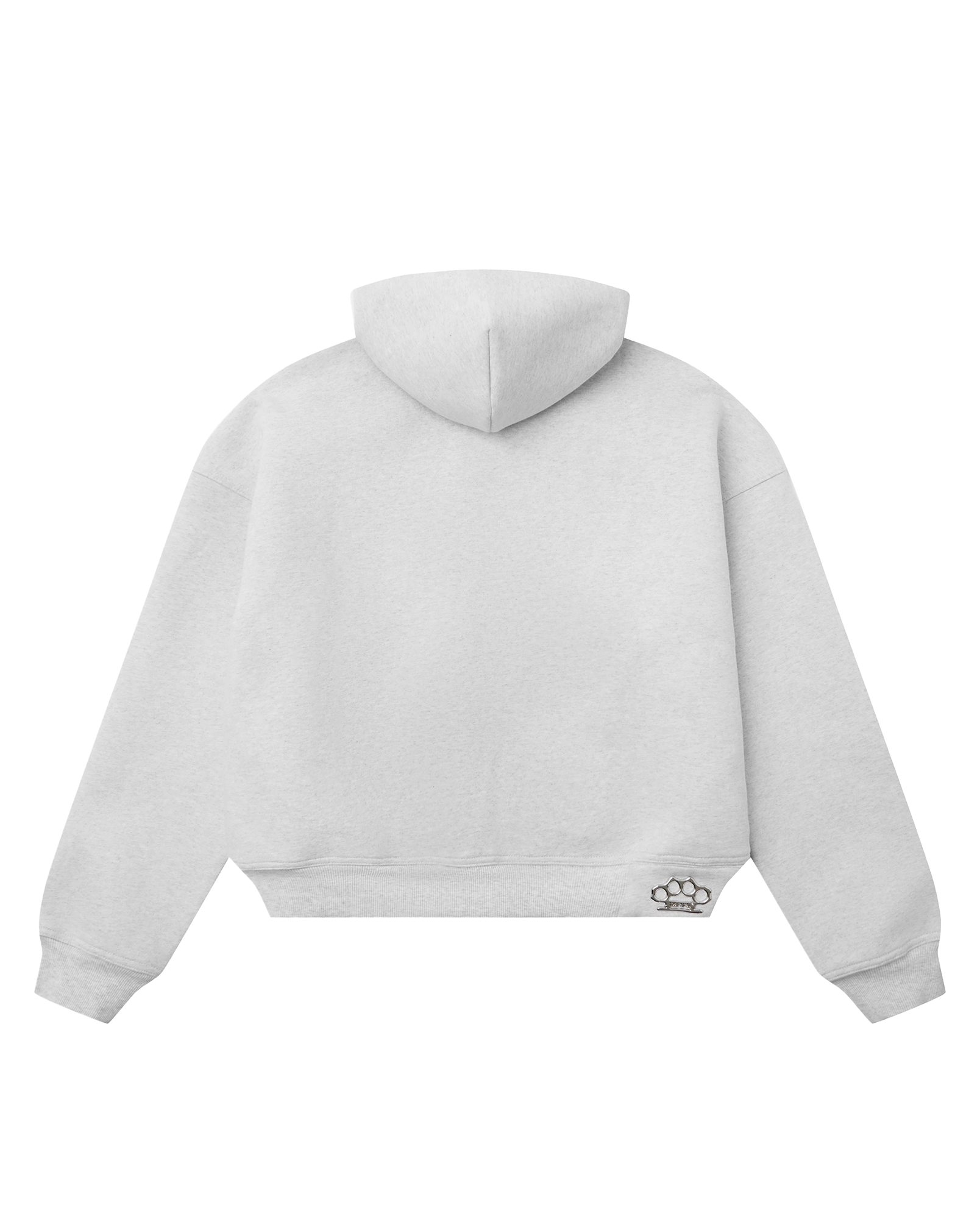 Knuckle Busta Hoodie - Grey - Effn Clothing