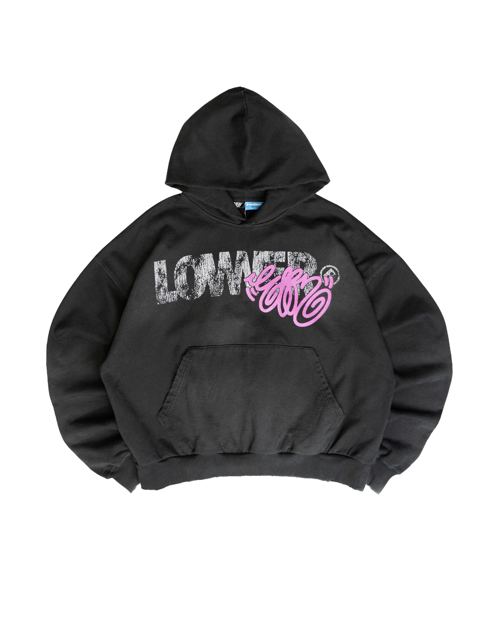 Vandal Hoodie - Vintage Black - Effn Clothing