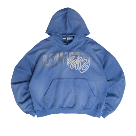 Vandal Hoodie - Vintage Blue - Effn Clothing